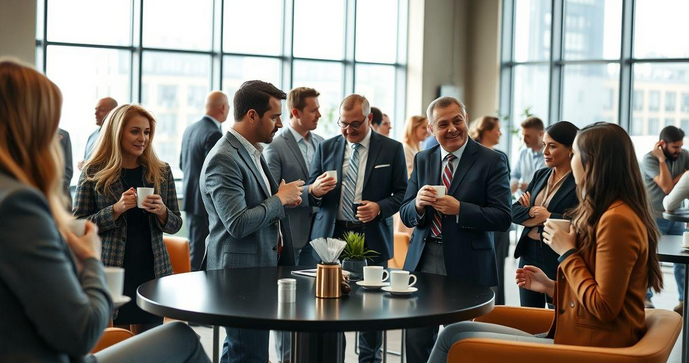 Coffee Break Corporativo: Como Transformar Pausas em Oportunidades de Networking e Criatividade