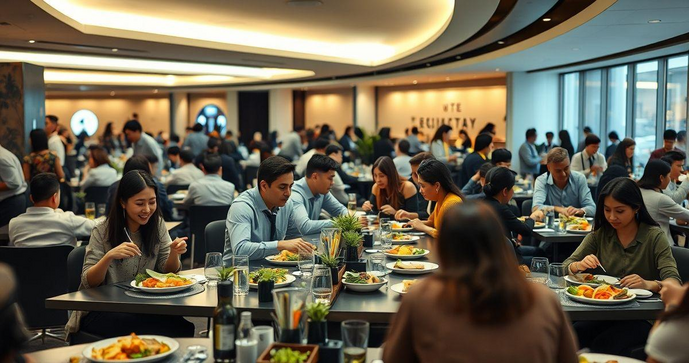 Empresas Prestadoras de Serviços de Alimentação Coletiva Transformam a Experiência Gastronômica em Ambientes Corporativos