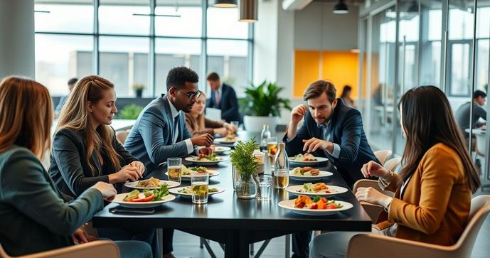 Alimentação Corporativa: Como Transformar a Experiência Gastronômica no Trabalho Alimentação Corporativa: Como Transformar a Experiência Gastronômica no Trabalho