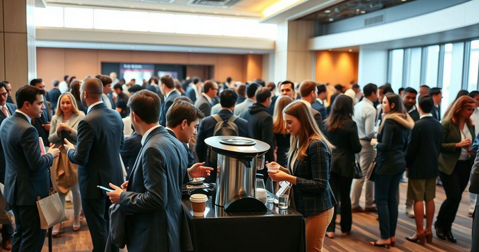 Coffee break para eventos corporativos: impressiona e engaja os participantes