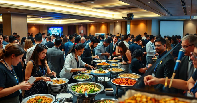 Como escolher fornecedores de refeições coletivas para empresas e eventos