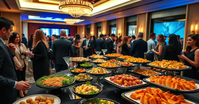 Lanches para Eventos Corporativos que Impressionam e Encantam os Convidados