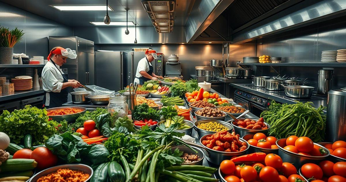 Refeições industriais: Como garantir a qualidade e eficiência na alimentação