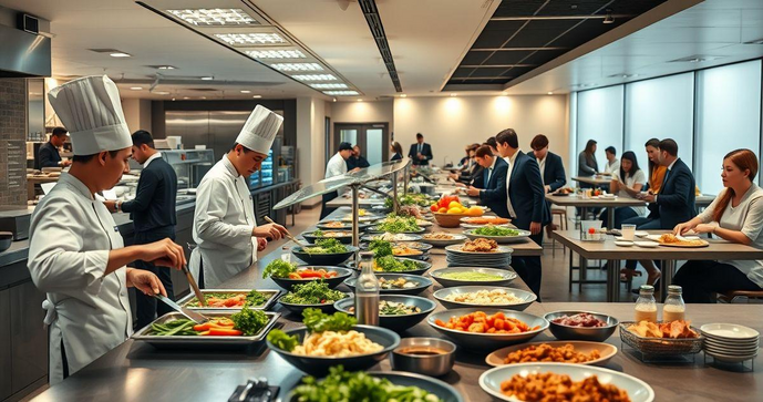 Benefícios da Terceirização de Alimentação Coletiva para Empresas Benefícios da Terceirização de Alimentação Coletiva para Empresas