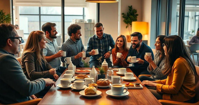 Coffee break para reuniões como aumentar a produtividade Coffee break para reuniões como aumentar a produtividade