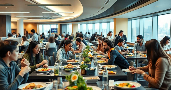 Como a terceirização de alimentação coletiva pode transformar a sua empresa Como a terceirização de alimentação coletiva pode transformar a sua empresa