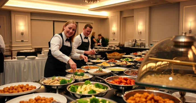 Como escolher as melhores empresas de alimentação coletiva para seu evento Como escolher as melhores empresas de alimentação coletiva para seu evento