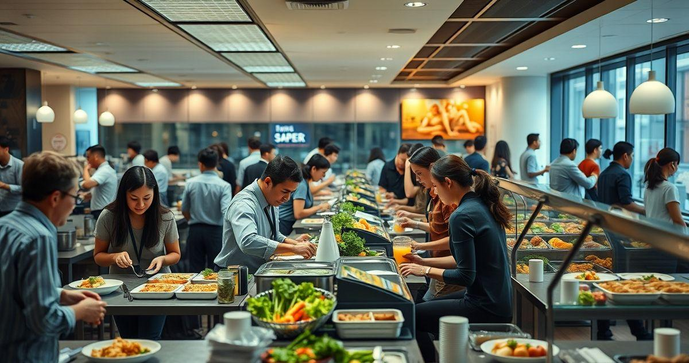 Como Implementar Alimentação Coletiva em Empresas para Aumentar a Produtividade Como Implementar Alimentação Coletiva em Empresas para Aumentar a Produtividade