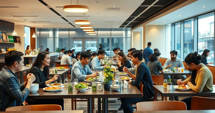 Restaurante Corporativo: Refeições Saudáveis no Trabalho
