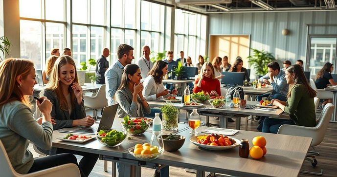 Transforme a Rotina Corporativa com uma Alimentação Saudável e Eficiente