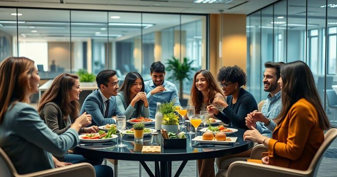Como a Alimentação Corporativa Pode Transformar seu Ambiente de Trabalho Como a Alimentação Corporativa Pode Transformar seu Ambiente de Trabalho