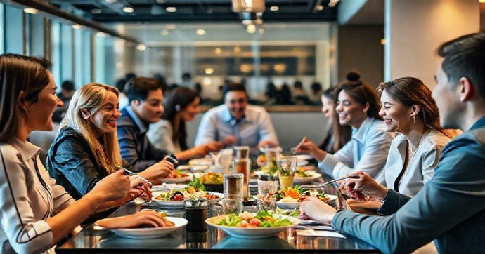 Como a Alimentação Corporativa Pode Ser um Diferencial Estratégico para Sua Empresa
