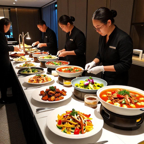 Benefícios de um Buffet para Eventos Corporativos para Tornar Seu Encontro Inesquecível