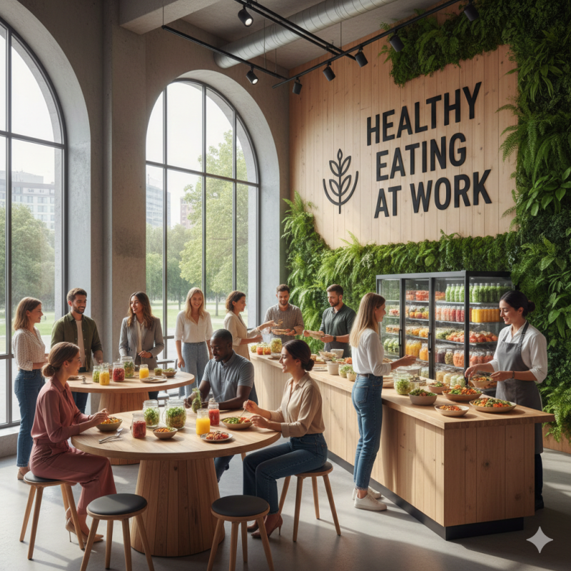 Alimentação Corporativa Saudável: Estratégias para Potencializar o Bem-Estar no Trabalho