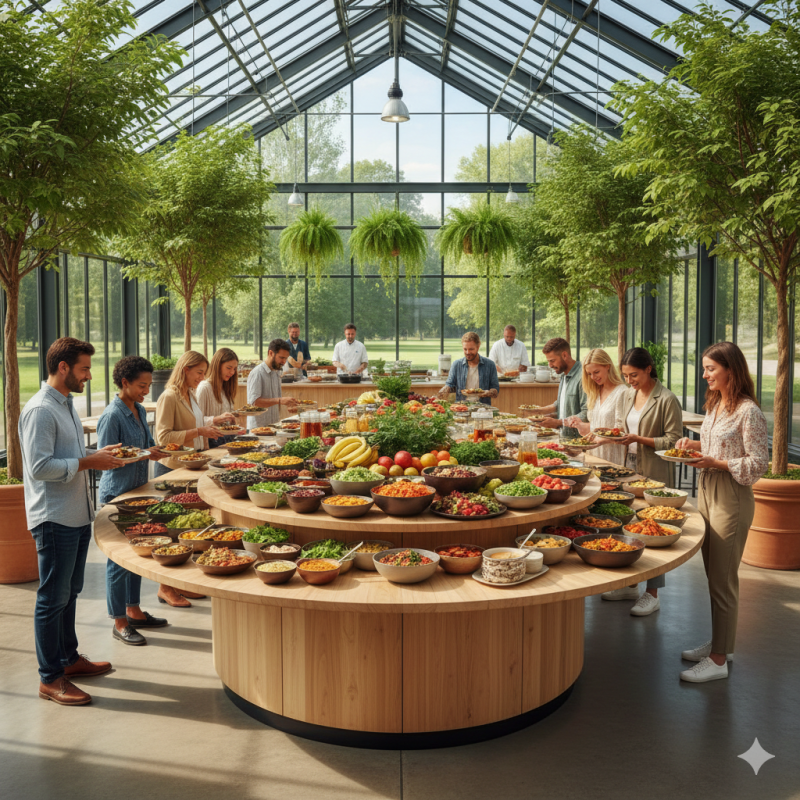 Como a Alimentação Corporativa Pode Melhorar a Produtividade e o Bem-Estar das Equipes