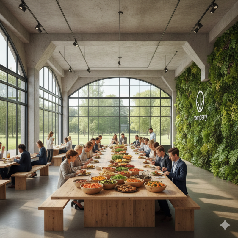 Como a Alimentação Saudável no Ambiente Corporativo Impulsiona a Produtividade dos Colaboradores