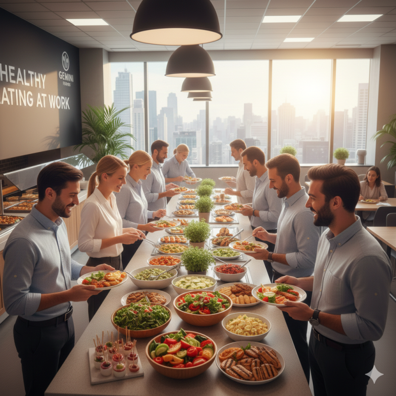 Transforme o Bem-Estar da Sua Equipe com Estratégias de Alimentação Corporativa Eficazes