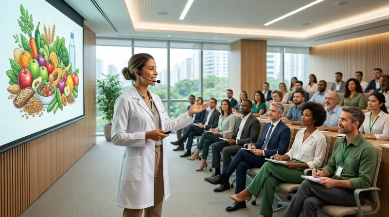 Palestra de educação alimentar para empresas Palestra de educação alimentar para empresas